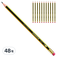 STAEDTLER 施德樓 Noris 122橡皮擦鉛筆, HB, 48個