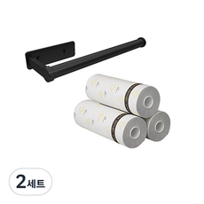 더깔끔 빨아쓰는 부직포 청소 주방 행주 선인장 250 x 250 mm 3개+휴지걸이, 2세트