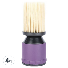 乾淨刮鬍用刮鬍泡刷頭型4, 4個, 1入