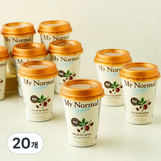 마이노멀 저당 카페 라떼, 20개, 250ml