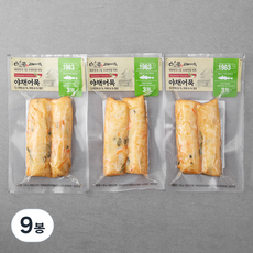 고래사어묵 야채어묵, 130g, 9봉