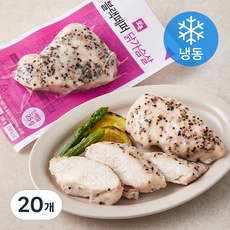 오쿡 블랙페퍼 닭가슴살 (냉동), 100g, 1개입, 20개