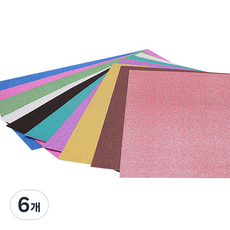 Livingda 亮粉裝飾紙 10入, 隨機出貨, 6個