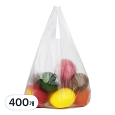 手提塑膠袋 捲筒型, 400件, 5L