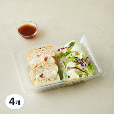 피그인더가든 치아바타 피크닉콤보 크랜베리치킨, 156g, 4개