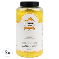 바스참 히말라야 다이아몬드 솔트 레몬, 1.2kg, 3개