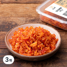 남도애꽃 진미채볶음, 90g, 3개