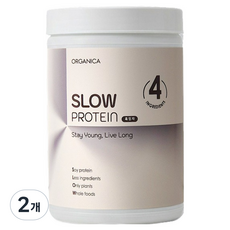 올가니카 슬로우 프로틴 흑임자, 570g, 2개