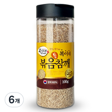 BokineMeokgeori 韓國產炒全芝麻, 6個, 100g