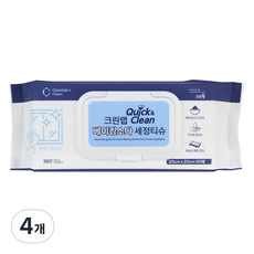 Cleanlab Quick & Clean 小蘇打清潔濕紙巾 50p