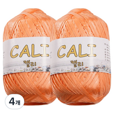 CheongsongTteugaesil 凱莉編織線, 4個, 鮭魚粉