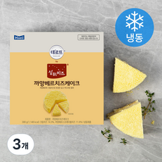 상하치즈 까망베르 치즈케이크 (냉동), 380g, 3개