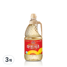 DAESANG 大象 Hwaryeong釀造醋, 3個, 1.8L