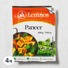 램노스 파니르 치즈, 200g, 1개입, 4개