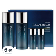 DEOPROCE 迪普詩 Cleanbella男士抗皺肌膚乳液基礎4件組, 6套