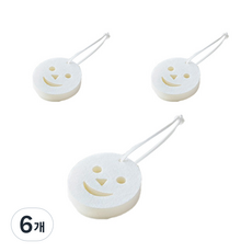 UCINE BEAUTY 泡泡仙子四面雙去角質墊, 6個