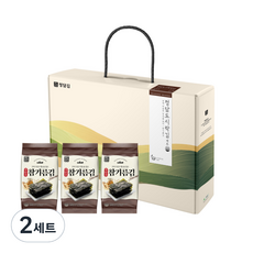 정담김 참기름김 도시락김 선물세트, 2세트