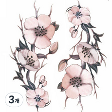 派對服.com 紋身貼紙 JT035 122 x 140 mm, 混合顏色, 3個