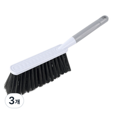 위키셀 가정용 부드러운 침대 빗자루, 화이트, 3개