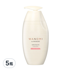 HAIR RECIPE 髮的食譜 米糠溫養修護護髮素 清新果香, 350ml, 5瓶