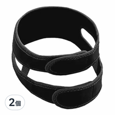 E.dot 防打呼止鼾帶 黑色 潛水布, 2個