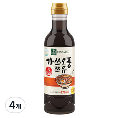 이엔푸드 가쓰오풍 쯔유, 470ml, 4개