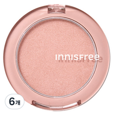 이니스프리 쉬어 글로이 하이라이터 5.5g, 2호아이시피치, 6개