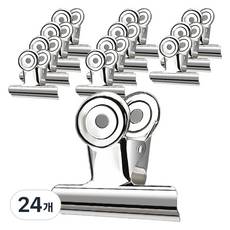 라이크존 사무용 원형클립, 63mm, 1개입, 24개