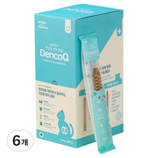 뉴트리오 고양이 덴코큐 덴탈 양치껌 20p, 160g, 6개, 닭고기