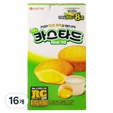 롯데카스타드 6p, 184g, 16개