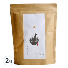삿갓유통 서리태 가루, 2개, 500g