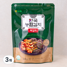한국농협김치 파김치, 400g, 3개