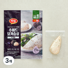 하림 수비드 닭가슴살 트러플, 100g, 3개, 6개입