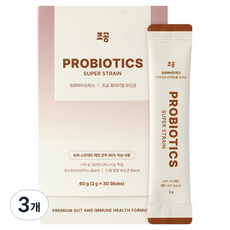 조공 반려동물 프로바이오틱스 영양제, 60g, 장건강/유산균, 3개 60g, 장건강/유산균, 3개