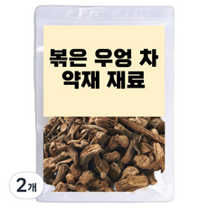볶은 우엉 차 약재 재료, 600g, 2개, 1개입