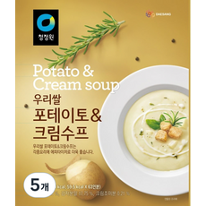 清淨園 韓國米馬鈴薯&奶油湯, 5個, 1kg