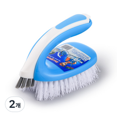 미스터퍼펙트 투인원 멀티 브러쉬, 혼합색상, 2개