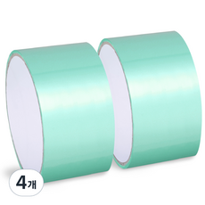 AtelRhyme 馬卡龍色膠帶球製作 珠光氣球顏色矽膠膠帶 6cm, 4個, 綠色