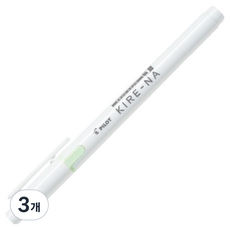 파이롯트 키레나 형광펜, 페일그린, 3개