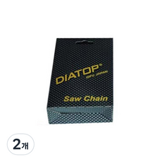 스기하라 다이아톱 25번 43날 조각바용 체인톱날, 2개