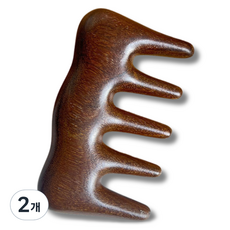 도이뮤 두피 괄사 마사지기 08, 2개