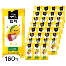 미닛메이드 조이 망고, 195ml, 160개