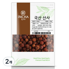 인차 국산 산사 열매 차, 100g, 2개