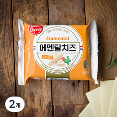 서울우유치즈 에멘탈치즈 슬라이스, 18g, 10개입, 2개