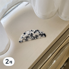 주앙오브제 루트 빗, 01 검정색과 흰색, 2개