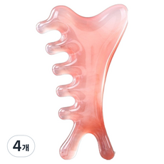 Good Some 小巧頭皮按摩器 6 x 10 x 2 cm, 4個, 粉紅色介紹 2