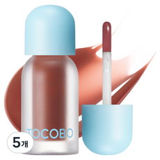 토코보 쥬시 베리 플럼핑 립오일 4g, 13 초코 베리, 5개