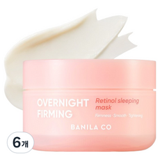 바닐라코 오버나이트 퍼밍 레티놀 슬리핑 마스크 100ml, 1개입, 6개