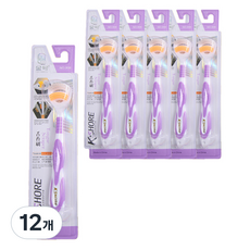 리빙홈디테일 입냄새제거 고급 혀클리너 퍼플, 12개