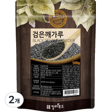 컬러푸드 볶음 검은깨가루, 500g, 2개